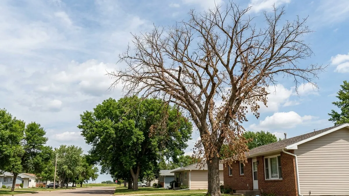Dead EAB emerald ash borer ash tree Wilkes-Barre Pennsylvania Luzerne County Wyoming Valley hazard removal Dave